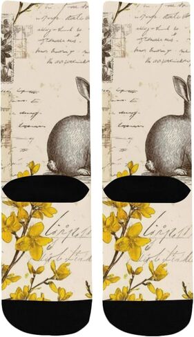 جوارب المشي لمسافات طويلة برسومات زهرية - جوارب شتوية حرارية سميكة دافئة للأولاد والبنات الصغار للمدرسة، والارتداء اليومي والأنشطة الخارجية in Kuwait