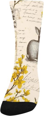 جوارب المشي لمسافات طويلة برسومات زهرية - جوارب شتوية حرارية سميكة دافئة للأولاد والبنات الصغار للمدرسة، والارتداء اليومي والأنشطة الخارجية in Kuwait