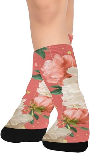 جوارب الفاوانيا الذهبية للمشي لمسافات طويلة - جوارب شتوية حرارية سميكة دافئة للأطفال الصغار للأولاد والبنات للمدرسة، والارتداء اليومي والأنشطة الخارجية in Kuwait