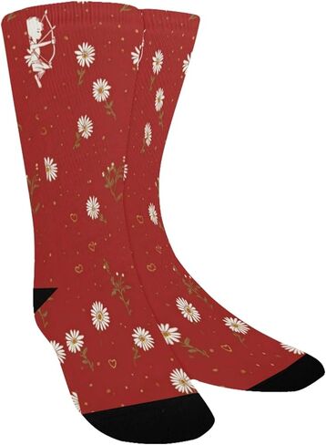 جوارب Daisy Angel Art للمشي لمسافات طويلة - جوارب شتوية حرارية سميكة دافئة للأطفال الصغار للأولاد والبنات للمدرسة، والارتداء اليومي والأنشطة الخارجية in Kuwait