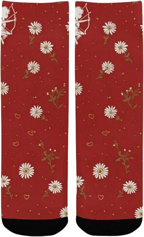 جوارب Daisy Angel Art للمشي لمسافات طويلة - جوارب شتوية حرارية سميكة دافئة للأطفال الصغار للأولاد والبنات للمدرسة، والارتداء اليومي والأنشطة الخارجية in Kuwait