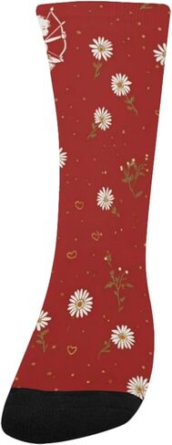 جوارب Daisy Angel Art للمشي لمسافات طويلة - جوارب شتوية حرارية سميكة دافئة للأطفال الصغار للأولاد والبنات للمدرسة، والارتداء اليومي والأنشطة الخارجية in Kuwait