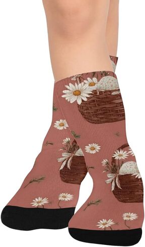 جوارب Daisy Egg Basket للمشي لمسافات طويلة - جوارب شتوية حرارية سميكة دافئة للأولاد والبنات للمدرسة، والارتداء اليومي والأنشطة الخارجية in Kuwait