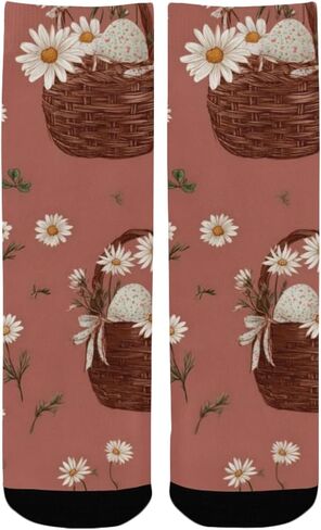 جوارب Daisy Egg Basket للمشي لمسافات طويلة - جوارب شتوية حرارية سميكة دافئة للأولاد والبنات للمدرسة، والارتداء اليومي والأنشطة الخارجية in Kuwait