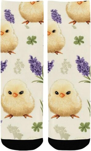 جوارب Lucky Clover Chick للمشي لمسافات طويلة - جوارب شتوية حرارية سميكة دافئة للأولاد والبنات للمدرسة، والارتداء اليومي والأنشطة الخارجية in Kuwait