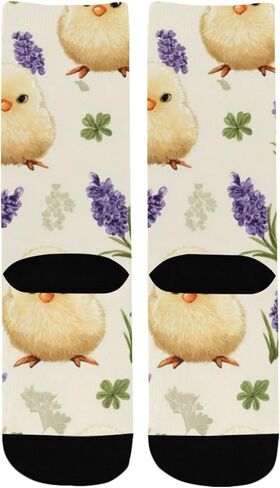 جوارب Lucky Clover Chick للمشي لمسافات طويلة - جوارب شتوية حرارية سميكة دافئة للأولاد والبنات للمدرسة، والارتداء اليومي والأنشطة الخارجية in Kuwait