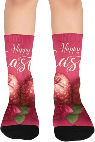 جوارب Red Regal Egg Vibe للمشي لمسافات طويلة - جوارب شتوية حرارية سميكة دافئة للأولاد والبنات الصغار للمدرسة، والارتداء اليومي والأنشطة الخارجية in Kuwait