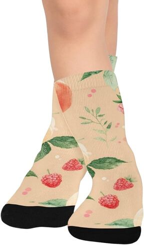 جوارب المشي لمسافات طويلة بألوان مائية - جوارب شتوية دافئة وسميكة للأولاد والبنات الصغار للمدرسة، والارتداء اليومي والأنشطة الخارجية in Kuwait