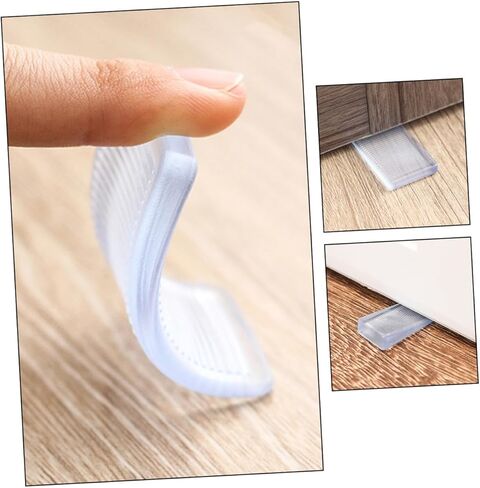 Holibanna 4Pcs Leveling Shims for Furniture Wedges for Uneven Floors Durable Table Levelers for Chairs Tables Cabinets Non Slip Design to Prevent Wobbling in Kuwait