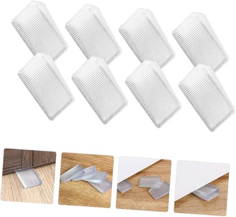 Holibanna 8Pcs Durable Multi Function Table Shims Wear Resistant Furniture Levelers for Household Use Toilet Leveling and Stabilizing Uneven Surfaces in Kuwait