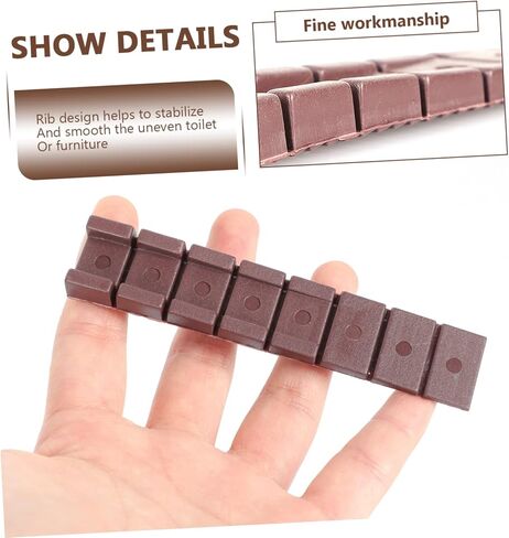 Lurrose 30pcs Adjustable Shims for Furniture Table Levelers Eco-Friendly DIY Home Improvement in Saudi Arabia