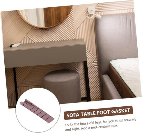 Lurrose 30pcs Adjustable Shims for Furniture Table Levelers Eco-Friendly DIY Home Improvement in Saudi Arabia