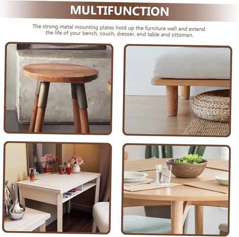 Lurrose 30pcs Adjustable Shims for Furniture Table Levelers Eco-Friendly DIY Home Improvement in Saudi Arabia