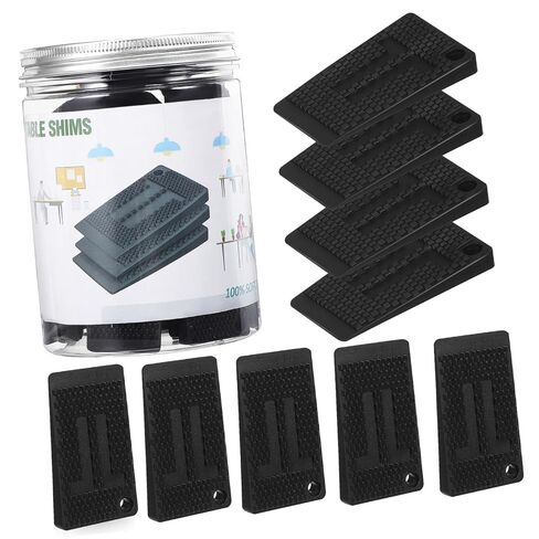 Mobestech 40pcs Plastic Furniture Leveling Shims Adjustable Leveling Blocks for Tables and Chairs Furniture Leg Levelers Anti-Slip Design for Stable Surfaces in Saudi Arabia