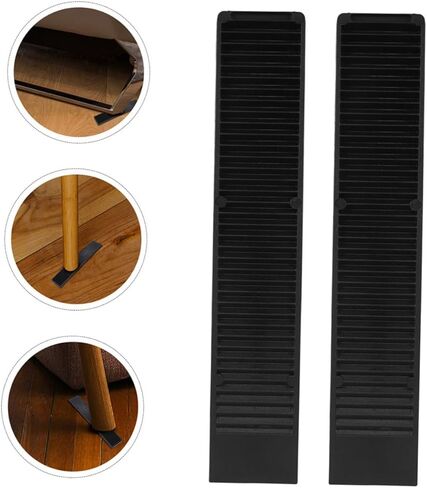 KALLORY 18Pcs Plastic Leveling Shims Wedge for Furniture Stability Multi Purpose Shims for Uneven Bases Non Slip Design Durable Kitchen Equipment Levelers Easy to Store and Transport in Saudi Arabia