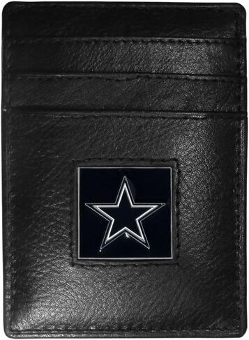 Siskiyou Sports Leather Money Clip/Cardholder Packaged in Gift Box in Saudi Arabia