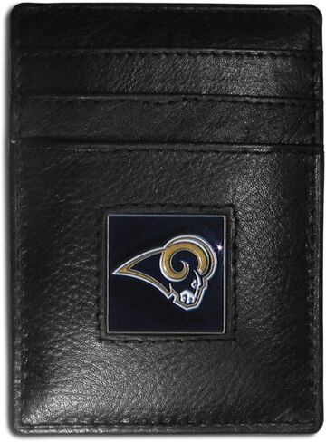 Siskiyou Sports Leather Money Clip/Cardholder Packaged in Gift Box in Saudi Arabia