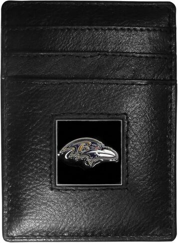 Siskiyou Sports Leather Money Clip/Cardholder Packaged in Gift Box in Saudi Arabia