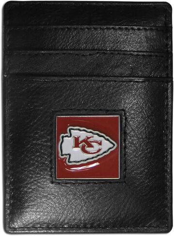 Siskiyou Sports Leather Money Clip/Cardholder Packaged in Gift Box in Saudi Arabia