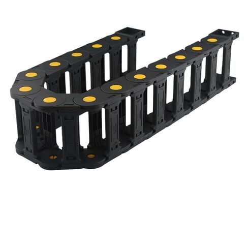 Transmission Plastic Drag Chain Wire Carrier Cable Tow Cable Wire Closed Open Cover Chain(35x60 mm,Closed) in Saudi Arabia
