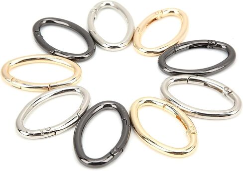 Tnfeeon Multifunctional 0-Shaped Hardware Kit with Ring Buckles, Fast Connection for Rope Chain Belts, 3 Colors for Racking Devices (M) in Saudi Arabia