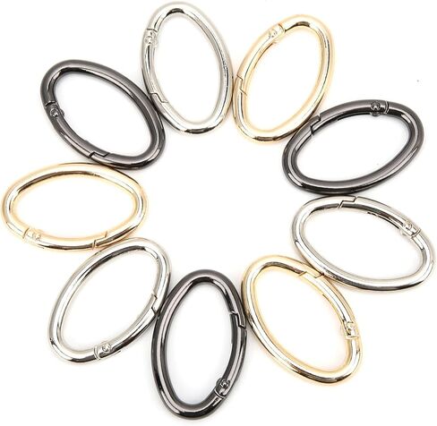 Tnfeeon Multifunctional 0-Shaped Hardware Kit with Ring Buckles, Fast Connection for Rope Chain Belts, 3 Colors for Racking Devices (M) in Saudi Arabia