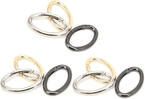 Tnfeeon Multifunctional 0-Shaped Hardware Kit with Ring Buckles, Fast Connection for Rope Chain Belts, 3 Colors for Racking Devices (M) in Saudi Arabia