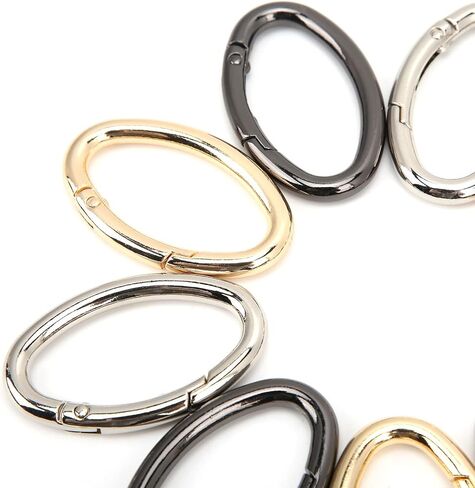 Tnfeeon Multifunctional 0-Shaped Hardware Kit with Ring Buckles, Fast Connection for Rope Chain Belts, 3 Colors for Racking Devices (M) in Saudi Arabia