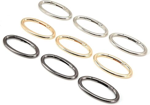 Tnfeeon Multifunctional 0-Shaped Hardware Kit with Ring Buckles, Fast Connection for Rope Chain Belts, 3 Colors for Racking Devices (L) in Saudi Arabia