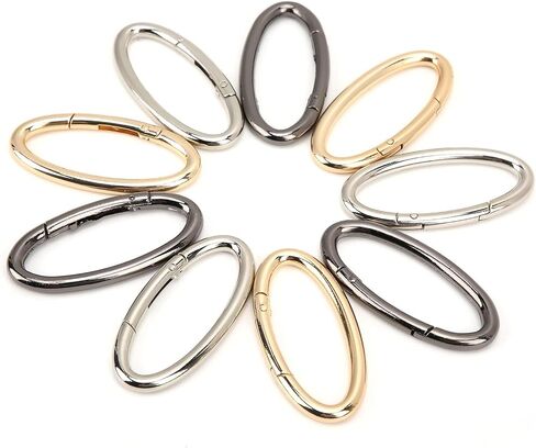 Tnfeeon Multifunctional 0-Shaped Hardware Kit with Ring Buckles, Fast Connection for Rope Chain Belts, 3 Colors for Racking Devices (L) in Saudi Arabia