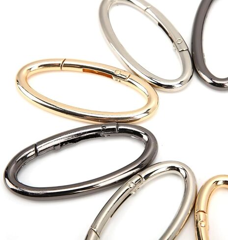 Tnfeeon Multifunctional 0-Shaped Hardware Kit with Ring Buckles, Fast Connection for Rope Chain Belts, 3 Colors for Racking Devices (L) in Saudi Arabia