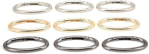 Tnfeeon Multifunctional 0-Shaped Hardware Kit with Ring Buckles, Fast Connection for Rope Chain Belts, 3 Colors for Racking Devices (L) in Saudi Arabia