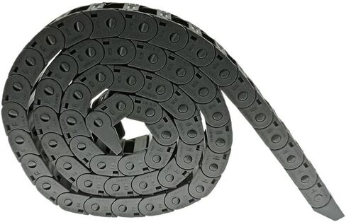 سحب الكابل 5x5 7x7 10x10 10x15 10x20 10x30 L1000mm حامل سلك سلسلة مع موصلات نهاية لنقش الطابعة ثلاثية الأبعاد CNC Voron (R28، 10x40 غير مفتوح) in Kuwait