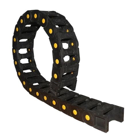 Bridge Type can Open Plastic 25mmx103mm Drag Chain with end connectors Length 1000mm Engraving Machine Cable(75mm) in Saudi Arabia
