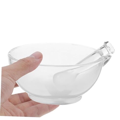 Heavy Duty Glass Mortar and Pestle with Non-Slip Base Laboratory and Kitchen Bowl for Grinding Spices and Chemicals in Saudi Arabia