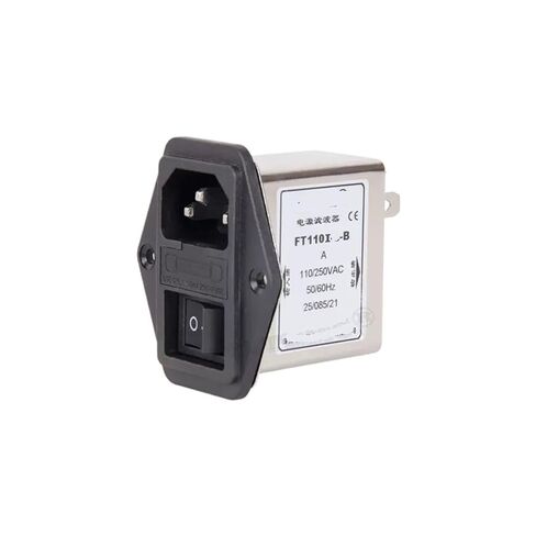 FT110I-1/3/6/10-B Switching Power Supply Filter with Single Fuse Socket(FT110I-3-B) in Saudi Arabia