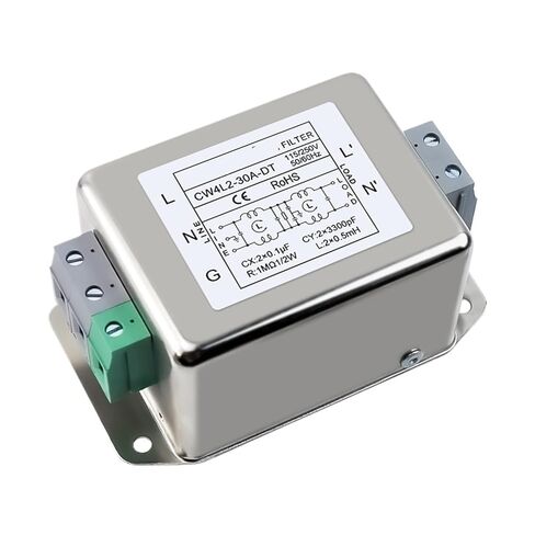 CW4L2-10A/20A/30A -DT Terminal Power Filter Single Phase AC 220V Anti-Interference Frequency Harmonic(CW4L2-10A -DT Terminal) in Saudi Arabia