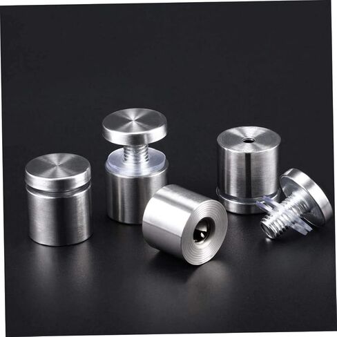 8Pcs Decorative Stainless Steel Advertising Nails Scratch Sign Screws for Wall Art and Displays Precision Crafted Rustproof and Reliable in Saudi Arabia