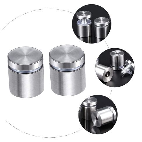 8Pcs Decorative Stainless Steel Advertising Nails Scratch Sign Screws for Wall Art and Displays Precision Crafted Rustproof and Reliable in Saudi Arabia