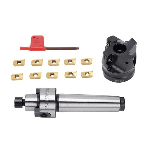 Generic High Speed Indexable End Mill Cutter Set with Carbide Inserts for CNC Machine, Main Accessories for Milling Machines, Drill, and Bench Drills in Saudi Arabia