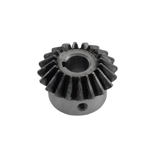 Steel Heavy Duty Motor Pinion Gear 1PCS Bevel Gear 2M 12 Tooth Hole 6/7/8/10/12 Standard 45 Steel Surface Quenching Screw Fixed(12 Teeth Hole 6) in Saudi Arabia