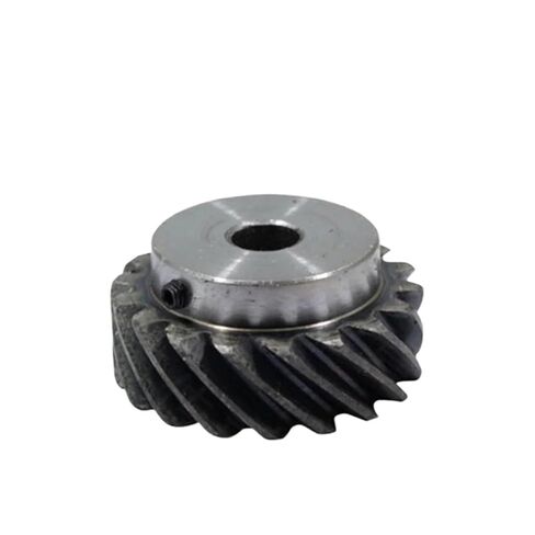 Steel Heavy Duty Motor Pinion Gear 1pcs 1M 18T-60T 45 Degree Left-Handed Helical Gear Steel Staggered 18T 20T 25T 30T 40T 50T 60T Bore 8mm(20 Teeth) in Saudi Arabia
