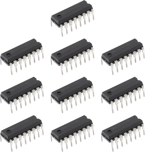 ECSiNG 10 قطعة 16Pin دائرة متكاملة 74LS138N SN74LS138N للحوسبة الرقمية in Saudi Arabia