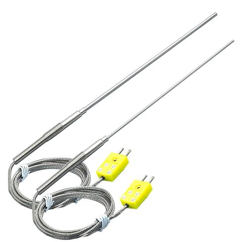 مجموعة مسبار حراري من النوع K مكونة من قطعتين طول المسبار: 12 بوصة القطر: كبير 0.13 بوصة/صغير 0.06 بوصة نطاق درجة الحرارة: -40 درجة فهرنهايت إلى 1100 درجة فهرنهايت طول الكابل: 40 بوصة الموديل: TL1918SL TL1916SL in Kuwait