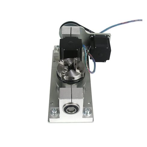 محرك تروس دودة تيار مستمر ارتفاع مركزي 55 مللي متر CNC دوار 4 فك تشاك 60 مللي متر لـ 5 ماكينة نقش جهاز التوجيه باستخدام الحاسب الآلي in Kuwait