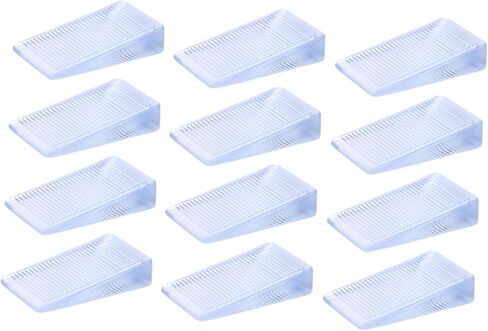 DOITOOL 12Pcs Furniture Leveling Shims Durable Wedges for Home Use Prevents Furniture Sliding for Tables Chairs and Refrigerators in Saudi Arabia