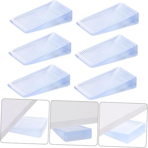 DOITOOL 12Pcs Furniture Leveling Shims Durable Wedges for Home Use Prevents Furniture Sliding for Tables Chairs and Refrigerators in Saudi Arabia