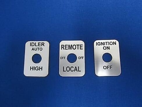 مجموعة لينكولن لحام Sa-200 Sa 250 Toggle Switch Legend Plate SilverF in Kuwait