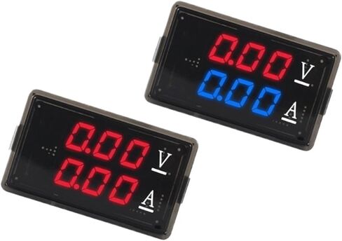Multimeter Current Tester DC0-100V 10A Current Meter Detector(Blue) in Saudi Arabia