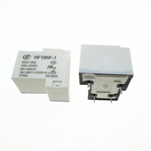 التتابع JQX-105F-1 024D-1HS JQX-105F-1-024D-1HS HF105F-1 024D-1HS 24VDC DC24V 24V 15A 250VAC 4PIN (الحجم: 1 قطعة) in Kuwait